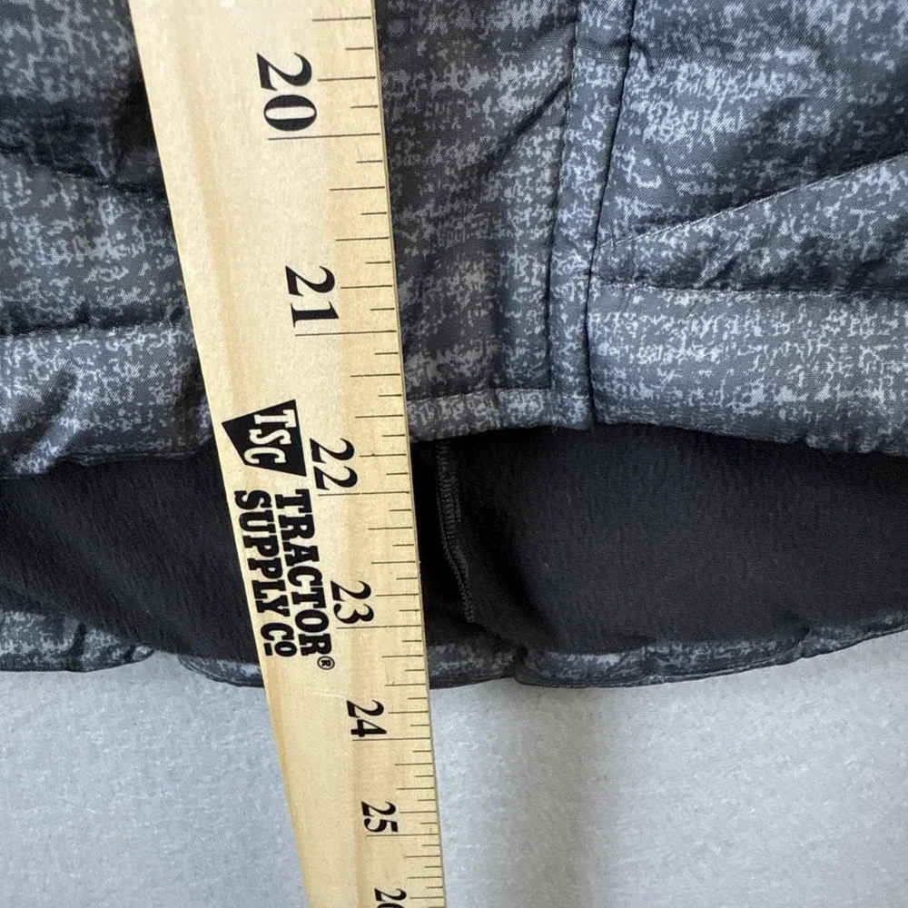 Arizona Puffer‎ Jacket Kids M 10/12 Gray Fleece Lined Hooded Heavyweight Winter
